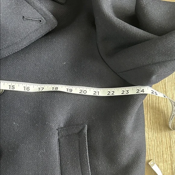 Like New Banana Republic Men's Navy Peacoat Sz XL - Picture 3 of 6